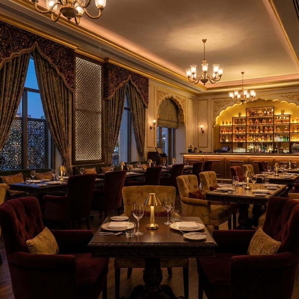 Pure Indian Cuisine Restaurant Interior